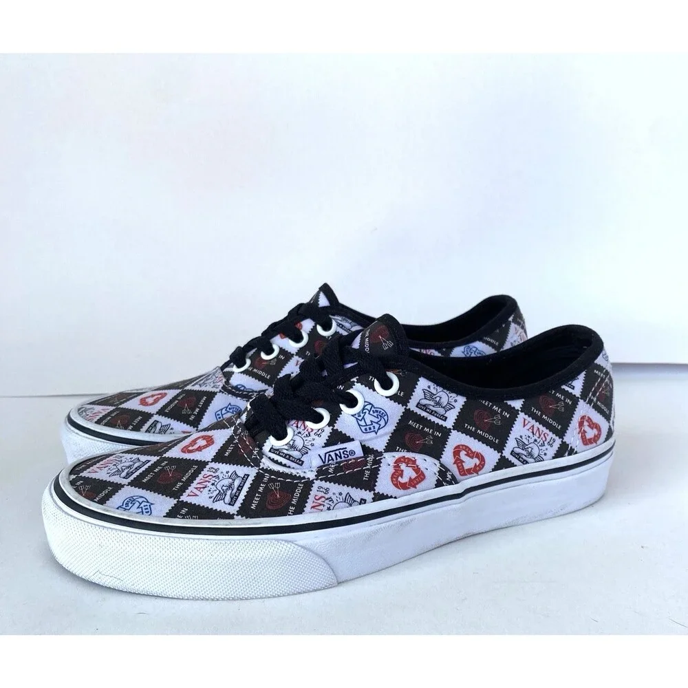 Vans Old Skool Sk8 Low Top Meet Me In The Middle Lace Up Size Women's Size 7
